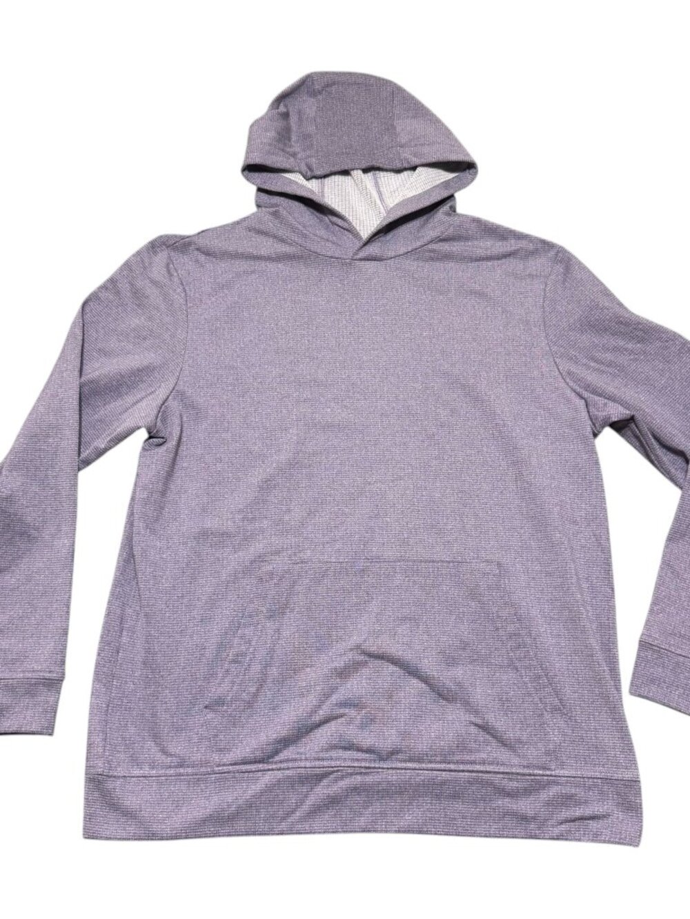 Maelreg Men's Purple Waffle Hoodie Size Large